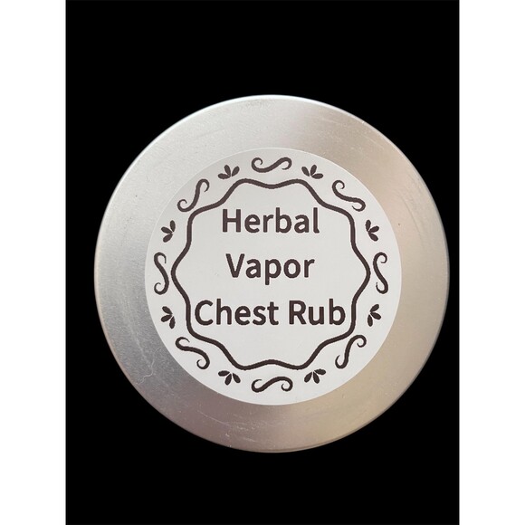 Herbal Vapor Chest Rub with Mullein, Peppermint, Eucalyptus Balm - Picture 8 of 10